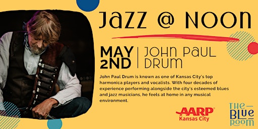 Image principale de Jazz @ Noon with John Paul Drum
