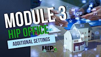 HIP Office - Additional Settings & Configuration primary image