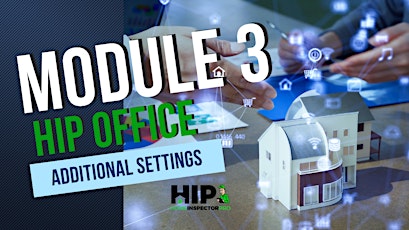 HIP Office - Additional Settings & Configuration