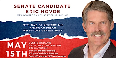 Primaire afbeelding van Rally for Restoration: Join Eric Hovde to Restore the American Dream!