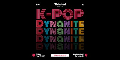 Imagem principal do evento K-POP Dynanite - Toronto's Spring Dance Party