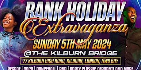 Transformerz Sounds present 
Bank holiday extravaganza-Sunday 5th May 2024
