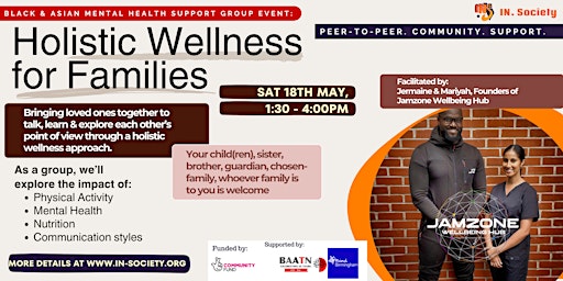 Image principale de Holistic Wellness for Families: Mental Health Support Group
