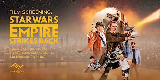 Peak Design Film Screening... Star Wars: Empire Strikes Back primary image