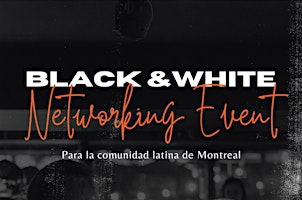 Evento de Networking Blanco y Negro primary image