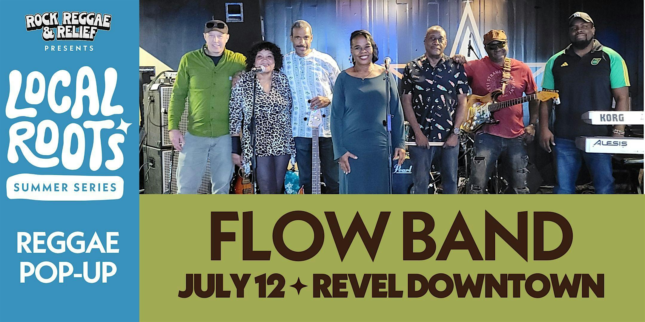 THE FLOW BAND Live at Local Roots Reggae Pop-Up