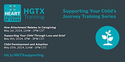 Imagem principal do evento HGTX Training Series: Supporting Your Child’s Journey