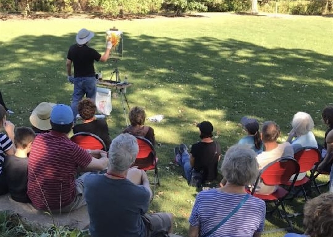 Plein Air Painting Demonstration with Steve Puttrich