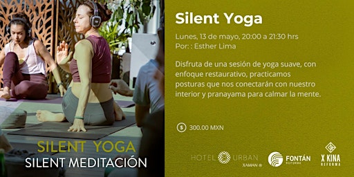 Imagem principal do evento Silent Yoga