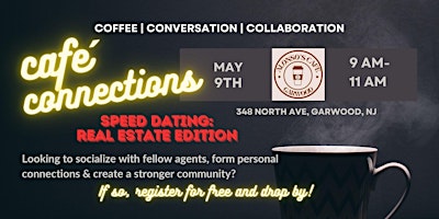 Cafe Connections - Speed Dating: Real Estate Edition primary image