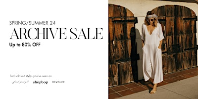 Image principale de ON THE WAY IN ARCHIVE SALE SPRING SUMMER 2024