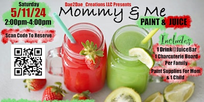 Imagem principal do evento Mommy & Me Paint & Juice