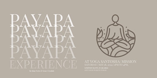Imagem principal do evento Payapa Experience: A Mindfulness Workshop
