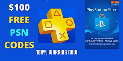 Psn Gift Card Codes 2024 Free Psn Code Generator $100 PlayStation Store Gift Card. primary image