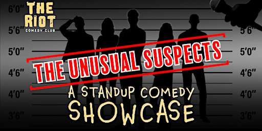 Primaire afbeelding van The Riot Comedy Club presents "The Unusual Suspects"