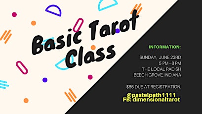 Basic Tarot Class - June 23rd