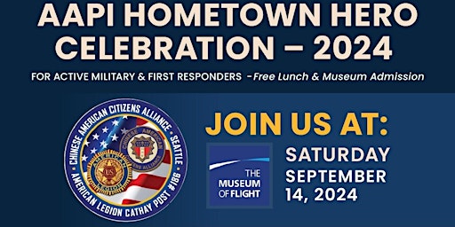 Primaire afbeelding van Hometown Hero Celebration 2024 Registration