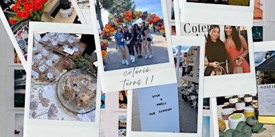 Image principale de Coteriè 1 Year Celebration! Outdoor Pop-up Market + Paint Experience Class