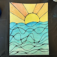 Beginners Watercolor  Painting Workshop - Sunrise