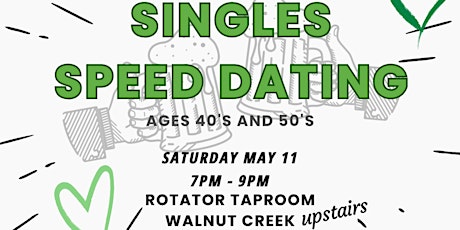 Singles Speed Dating for Ages 40's and 50's - East Bay
