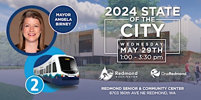 Image principale de IN-PERSON: OneRedmond 2024 State of the City Summit