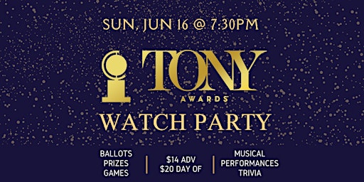 Hauptbild für Tony Award Watch Party at QED
