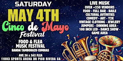 ' Cinco de Mayo Festival '  SAT MAY 4TH  primärbild