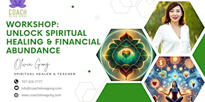 Primaire afbeelding van Unlock Spiritual Healing & Financial Abundance