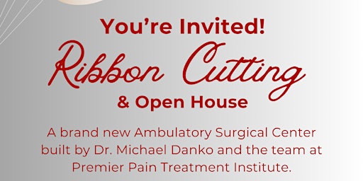 Image principale de Premier Surgical Institute's Ribbon Cutting and Open House