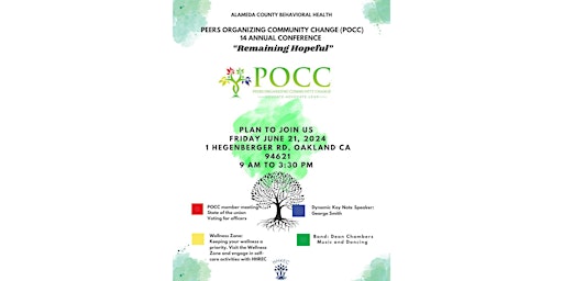 Hauptbild für 13th Annual  POCC June Conference