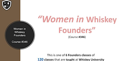 Women in Whiskey Founders B.Y.O.B. (#346) primary image