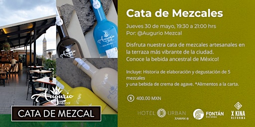 Imagem principal do evento Cata de Mezcales con Augurio Mezcal