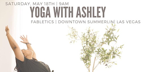 Hauptbild für Yoga with Ashley @ Fabletics Downtown Summerlin