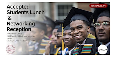Immagine principale di Accepted Students Lunch & Networking Reception 