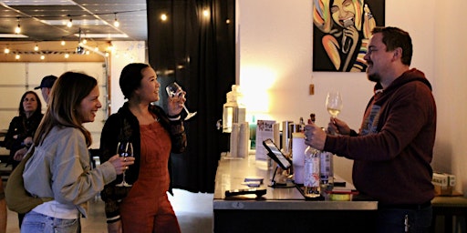 Flight night - wine bar @ Fruit Events. Live music by Brittany Collins