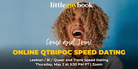 QTBIPOC Online Speed Dating