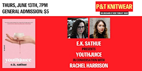 E.K. Sathue presents youthjuice, feat. Rachel Harrison