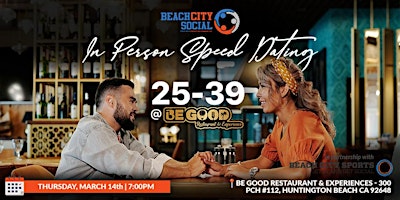 Speed Dating | Huntington Beach | 25-40's night primary image