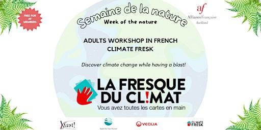 Imagen principal de Adults Workshop - Climate Fresk in French