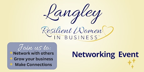 Langley - Murrayville -  Women In Business Networking primary image
