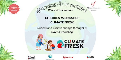 Imagem principal do evento Children workshop - climate fresk in English