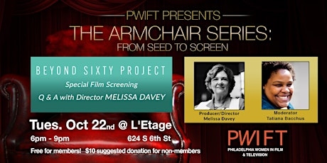 Hauptbild für PWIFT Armchair Event: Melissa Davey