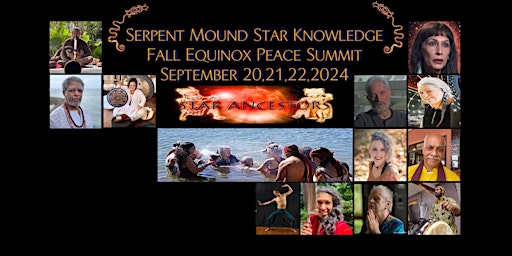 Serpent Mound Star Knowledge Fall Equinox Peace Summit  primärbild