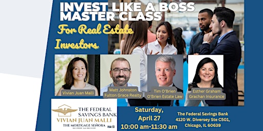 Invest Like A Boss Master Class for Real Estate Investors primary image