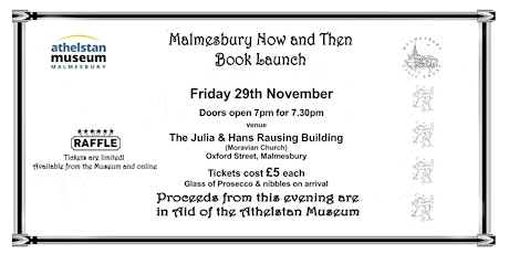 Malmesbury Now and Then Book Launch primary image