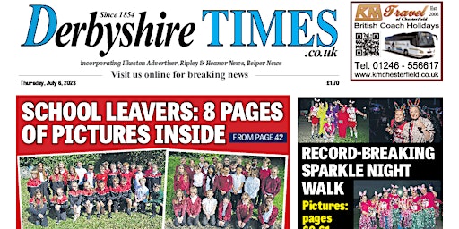 Derbyshire Times -  School Leavers Souvenir Edition 2024 primary image