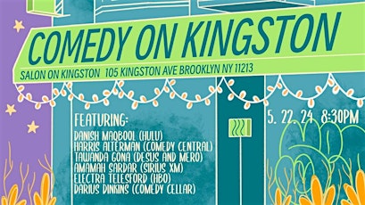 Comedy On Kingston ($10 Comedy  in Crown Heights, Brooklyn)