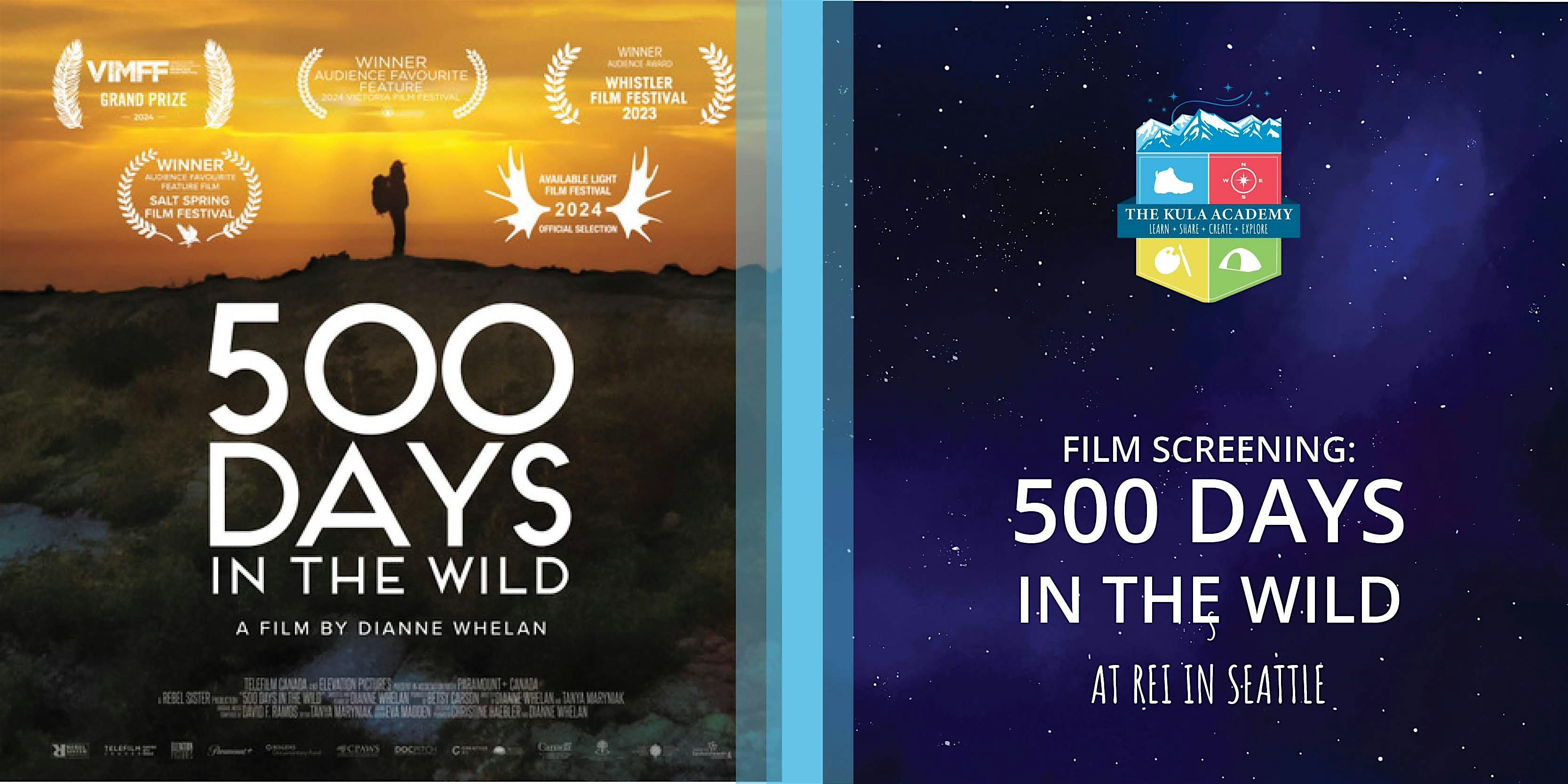 Film Screening: 500 Days in the Wild