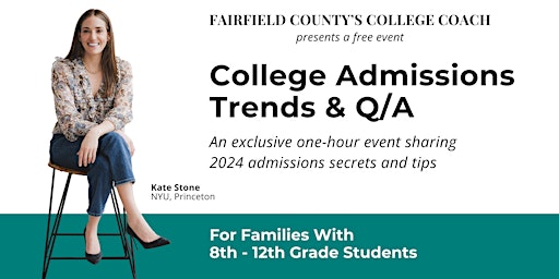 College Prep and College Admissions Information Session & Parent Q/A primary image