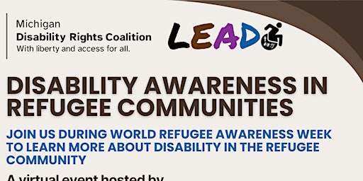 Imagem principal do evento Disability Awareness in Refugee Communities